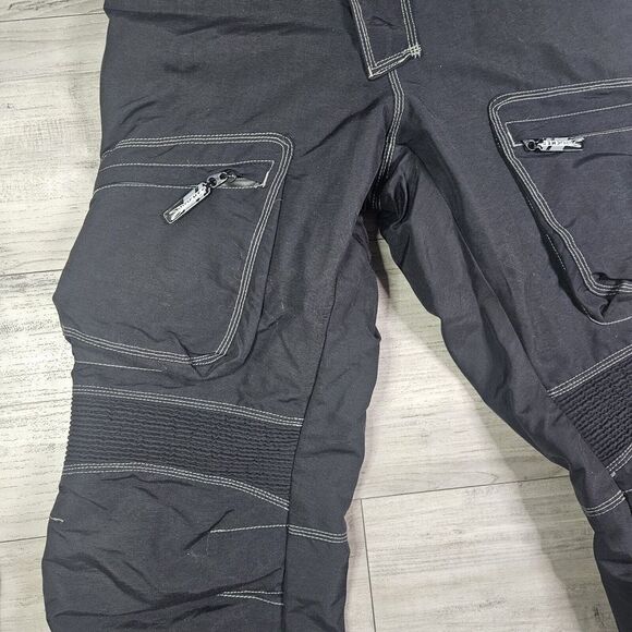 Black Waterproof Motorcycle Pants Ballistic 5.0 - Picture 4 of 9